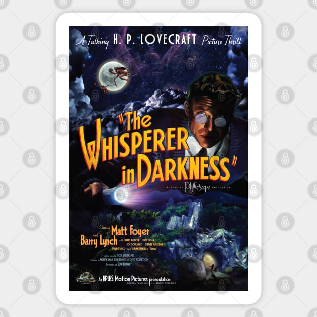 The Whisperer in Darkness movie poster Sticker by HPLHS